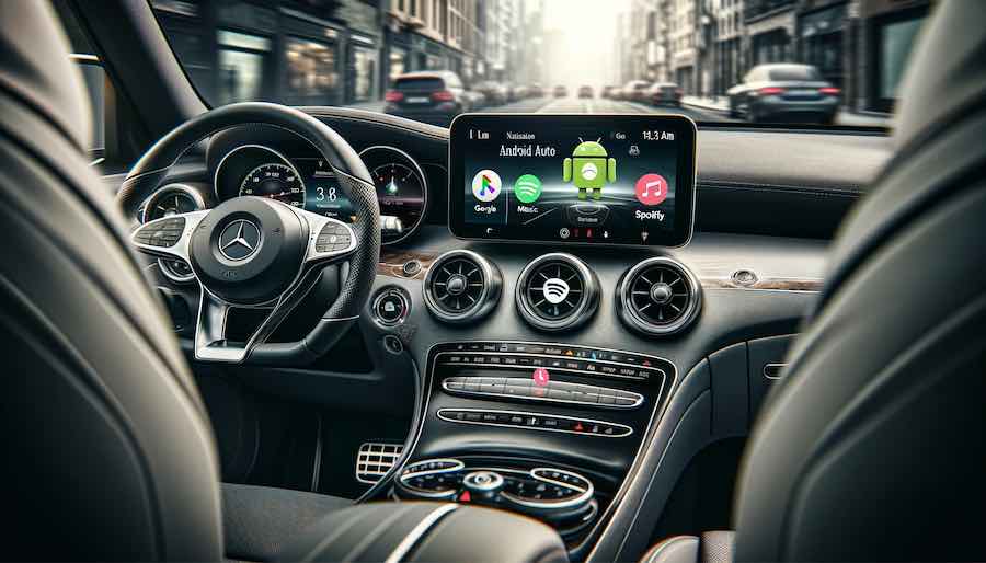 Android Auto Mercedes GLC