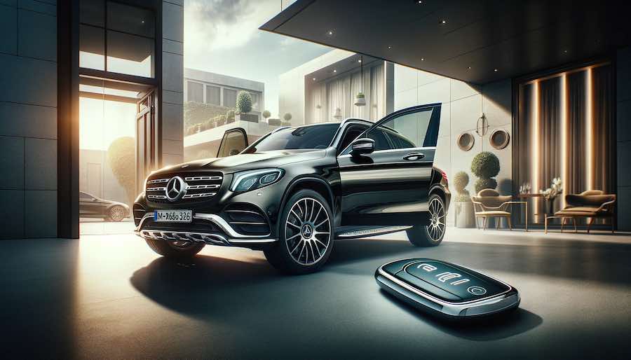 Keyless Go in Mercedes GLC