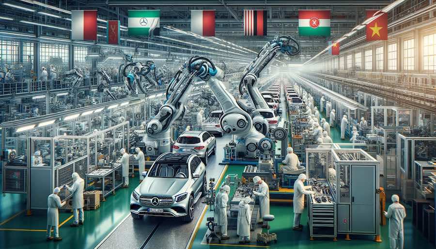 Where is the Mercedes GLC Manufactured